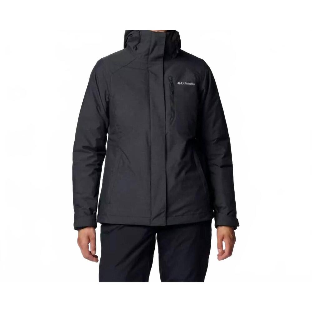 NEW COLUMBIA whirlibird v interchange jacket in black